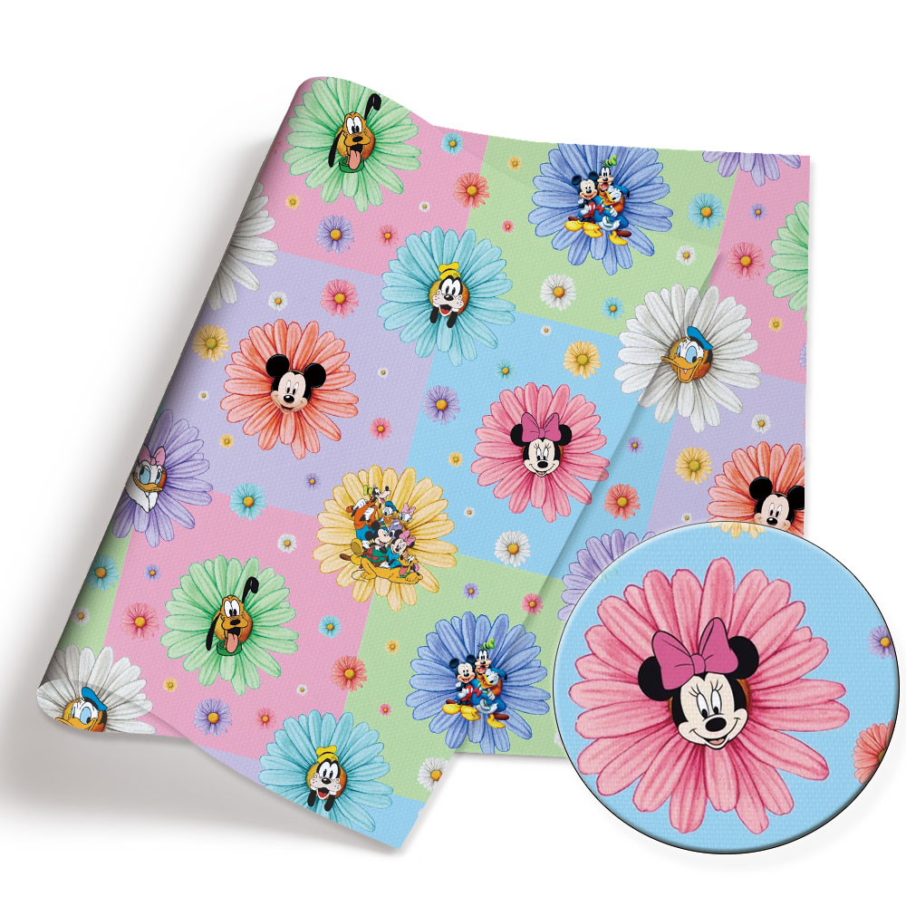 Home Textiles Brands - BEAST KINGOM ผ้าลายการ์ตูนขนาด 140x50 ซม. ผ้าลายการ์ตูนเย็บต่อกันสำหรับเด็ก