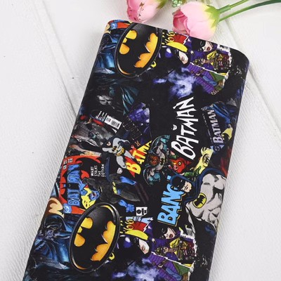 Home Textiles Designer - Batman Bandai อะนิเมะออกแบบผ้าฝ้าย 100 เย็บผ้าวัสดุ DIY