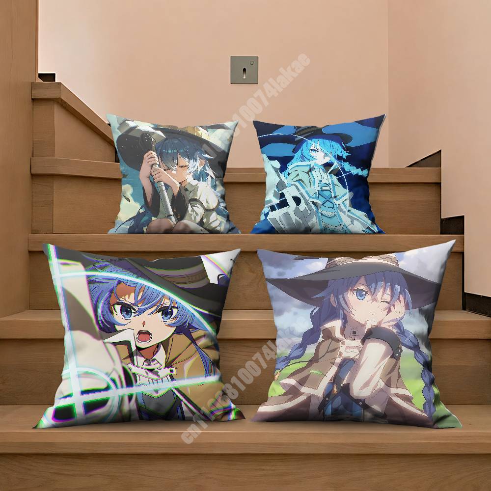 Home Textiles And Furnishing - ปลอกหมอนอิงโซฟา Roxy Mushoku Tensei Jobless Reincarnation