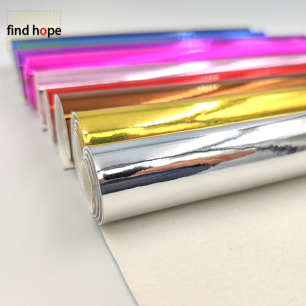 Home Textiles Designer - ผ้าหนัง PU โฮโลแกรมเงา - แผ่น/ม้วนเมทัลลิกเงาสำหรับงาน DIY