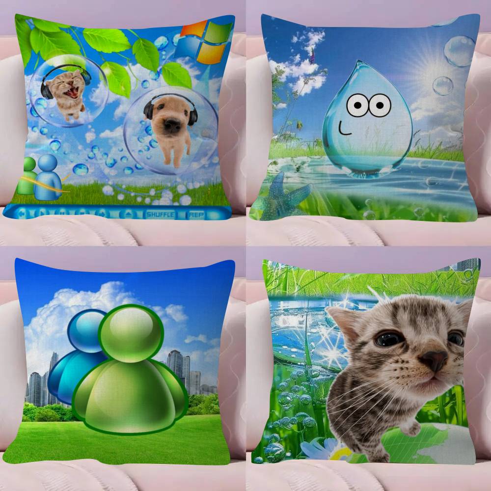 ปลอกหมอนอิง Frutiger Aero Art  - Home Art Textiles บทวิจารณ์และราคา