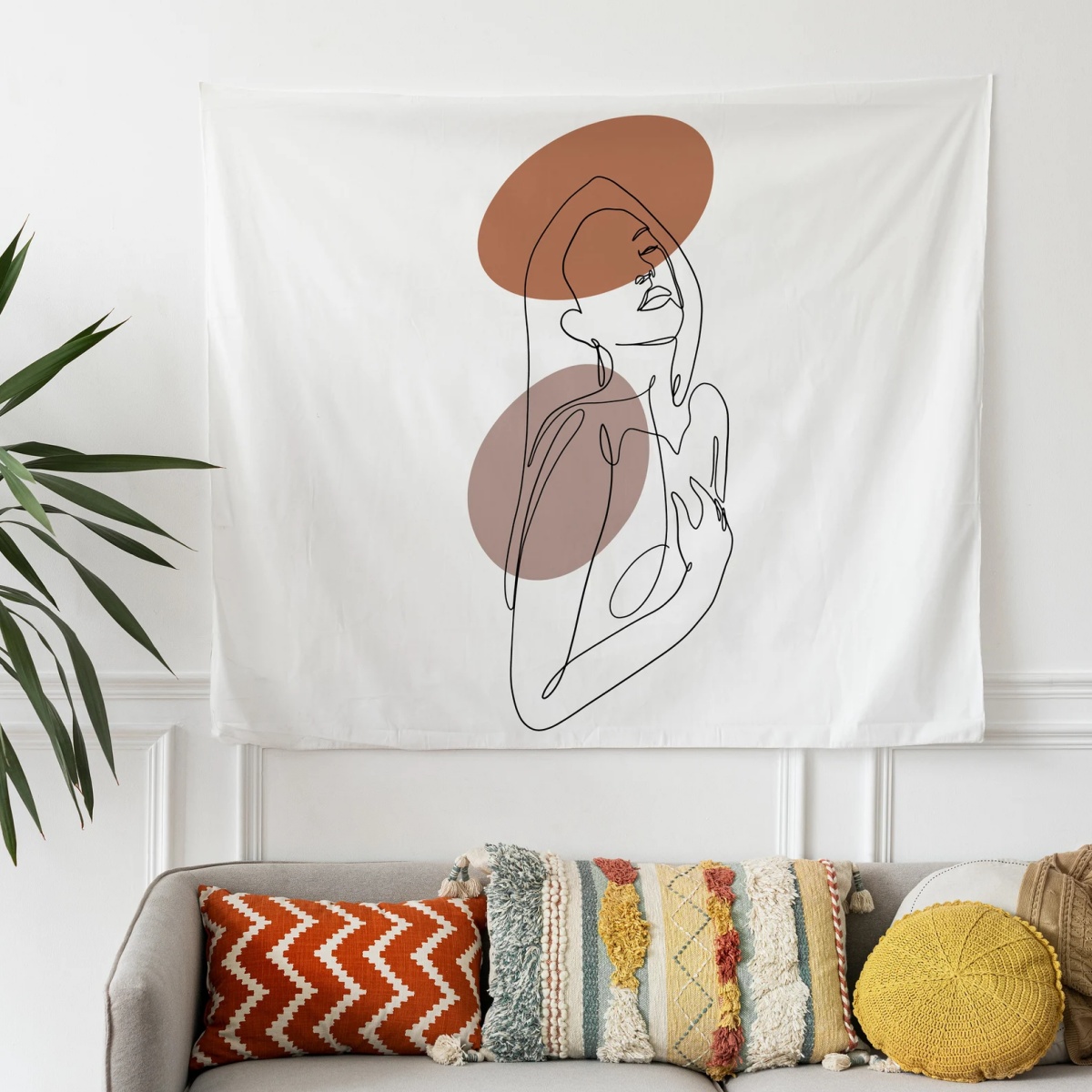 พรมแขวนผนังแบบสั่งทำพิเศษ—ของต - Home Textiles & Furnishings บทวิจารณ์และราคา