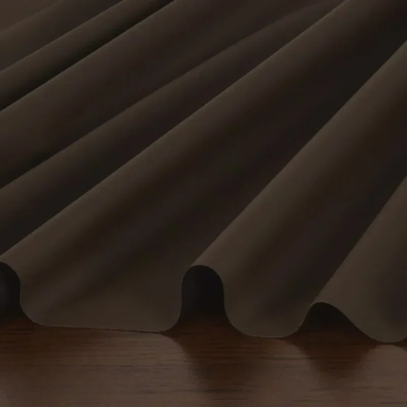 ผ้าหนังเทียมเนื้อบางสีน้ำตาลกา - Home Textiles Wholesale บทวิจารณ์และราคา