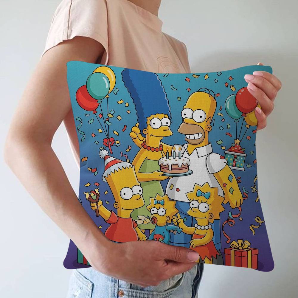อะนิเมะเอส-ซิมป์สันส์การ์ตูนอา - Home Art Textiles บทวิจารณ์และราคา