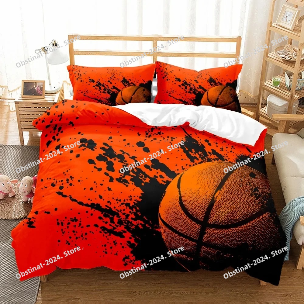 ชุดผ้าปูที่นอนลายบาสเก็ตบอลพิม - Home Textiles Uk บทวิจารณ์และราคา