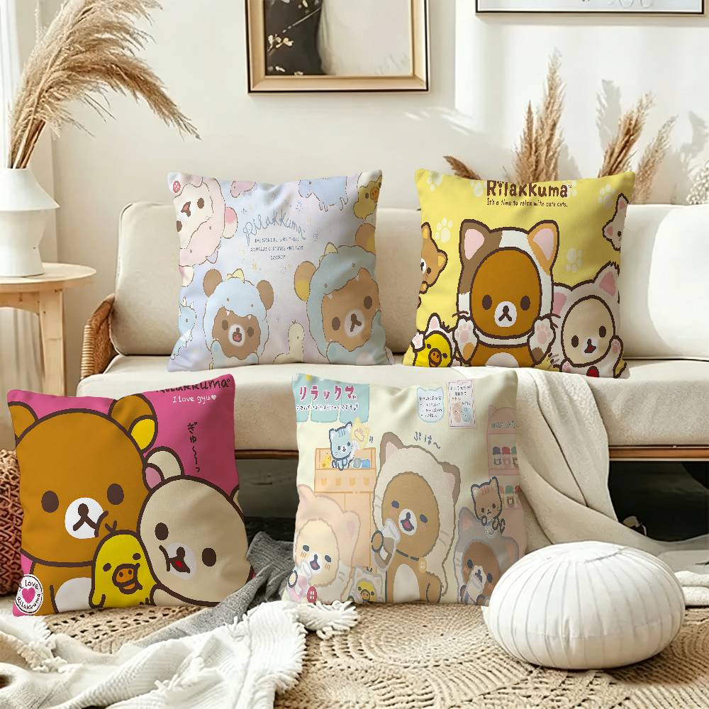 ปลอกหมอนริลัคคุมะน่ารัก ของขวั - Home Textiles And Furnishing บทวิจารณ์และราคา