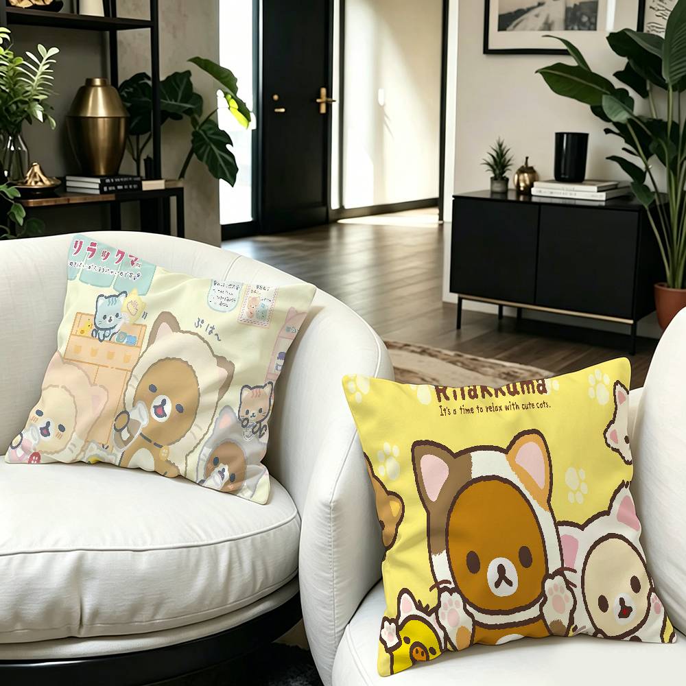 ปลอกหมอนริลัคคุมะน่ารัก ของขวั - Home Textiles And Furnishing บทวิจารณ์และราคา