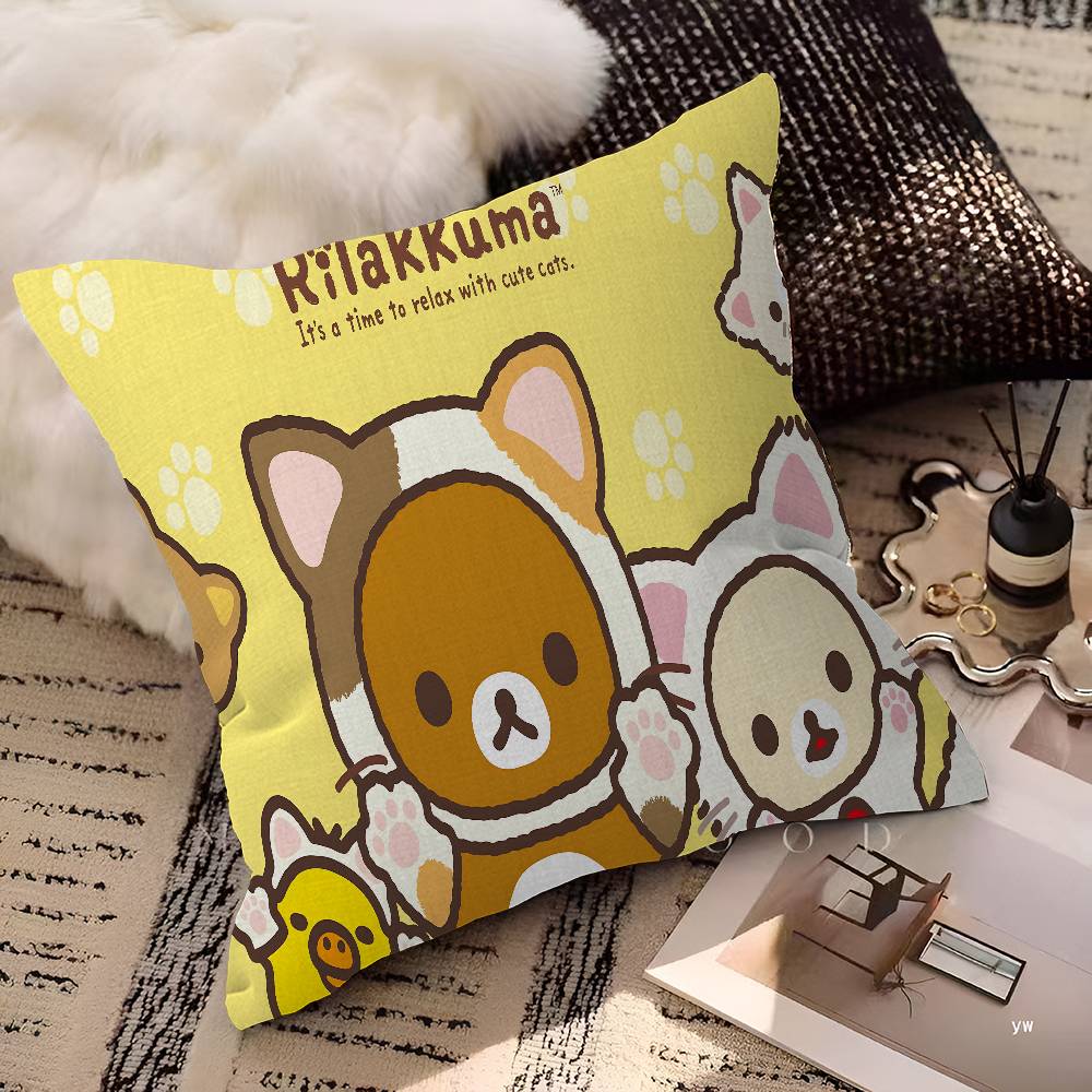 ปลอกหมอนริลัคคุมะน่ารัก ของขวั - Home Textiles And Furnishing บทวิจารณ์และราคา