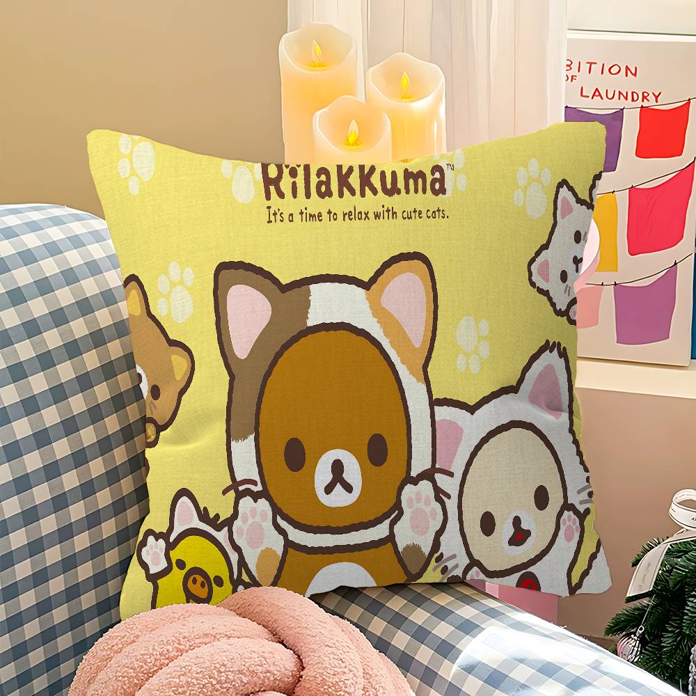 ปลอกหมอนริลัคคุมะน่ารัก ของขวั - Home Textiles And Furnishing บทวิจารณ์และราคา