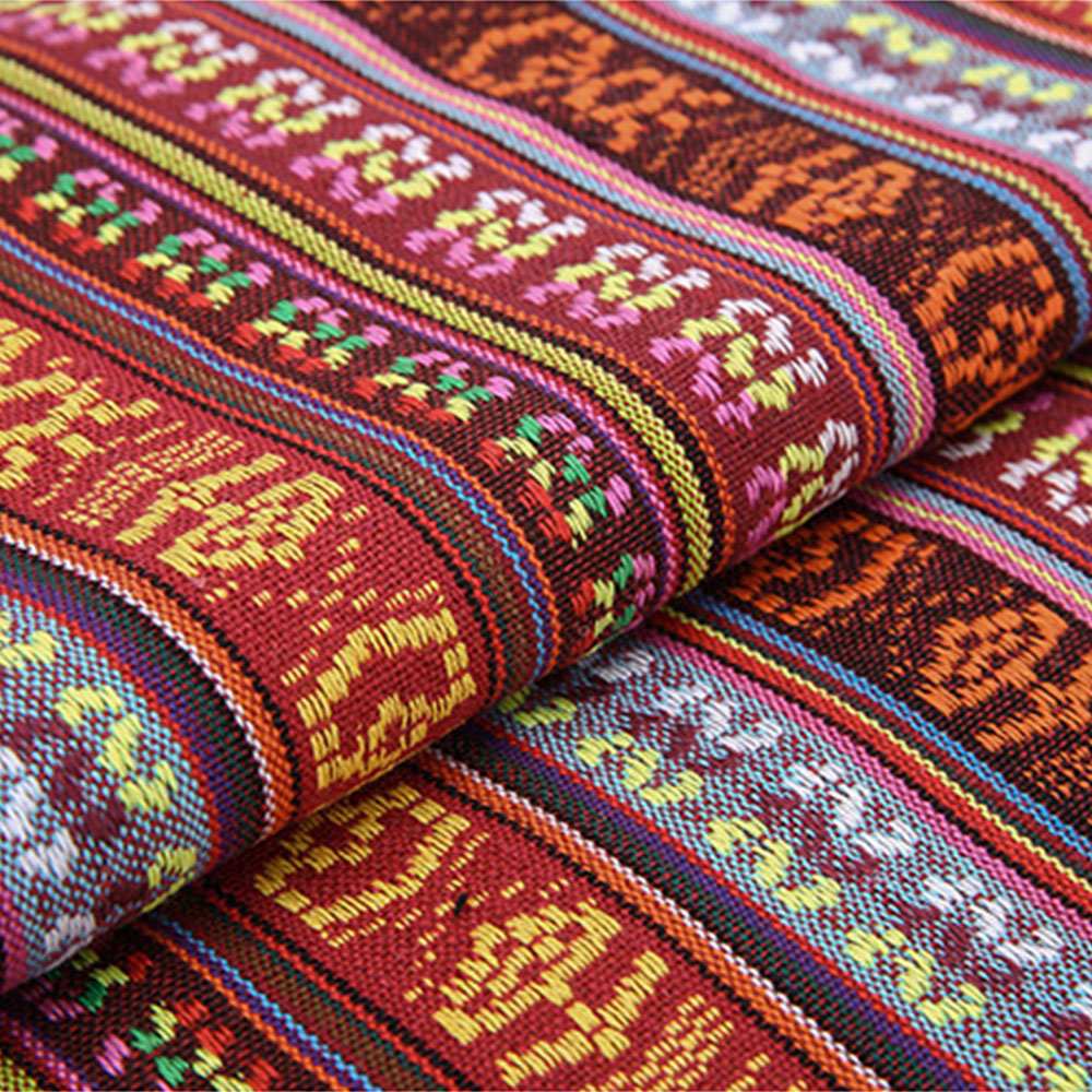 ชาติพันธุ์กระเป๋าผ้าม่านผ้าฝ้า - Linum Home Textiles บทวิจารณ์และราคา