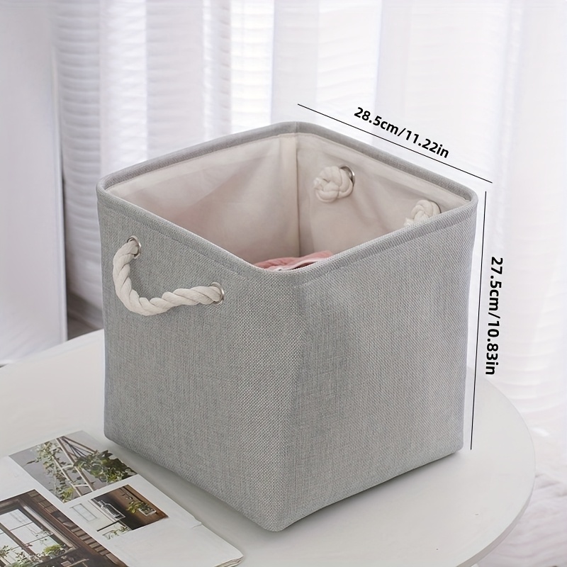 2 ชิ้น/กล่องเก็บของผ้าฝ้ายและผ - Linum Home Textiles บทวิจารณ์และราคา