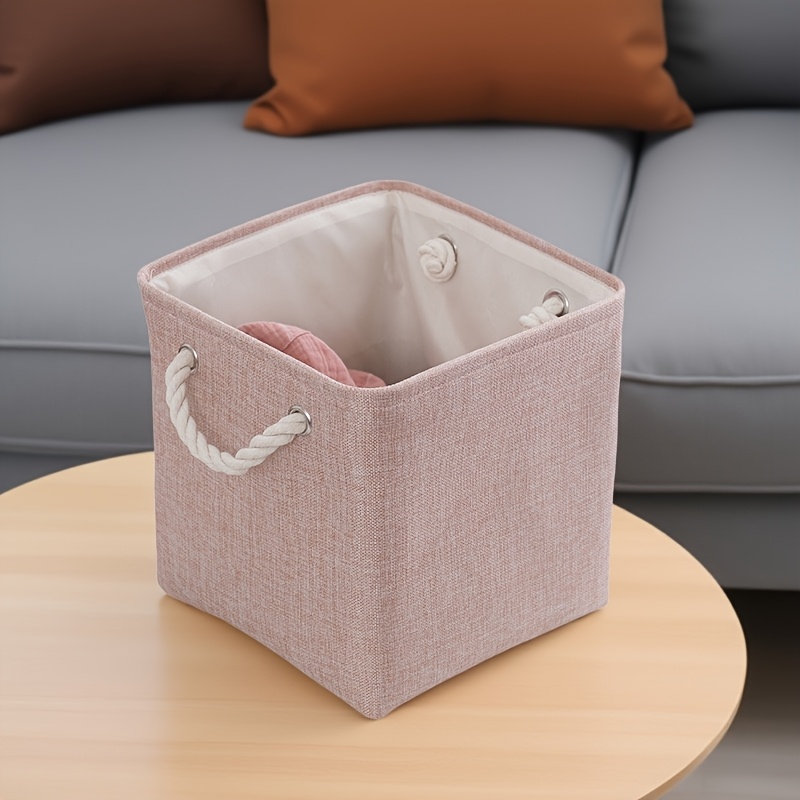 2 ชิ้น/กล่องเก็บของผ้าฝ้ายและผ - Linum Home Textiles บทวิจารณ์และราคา