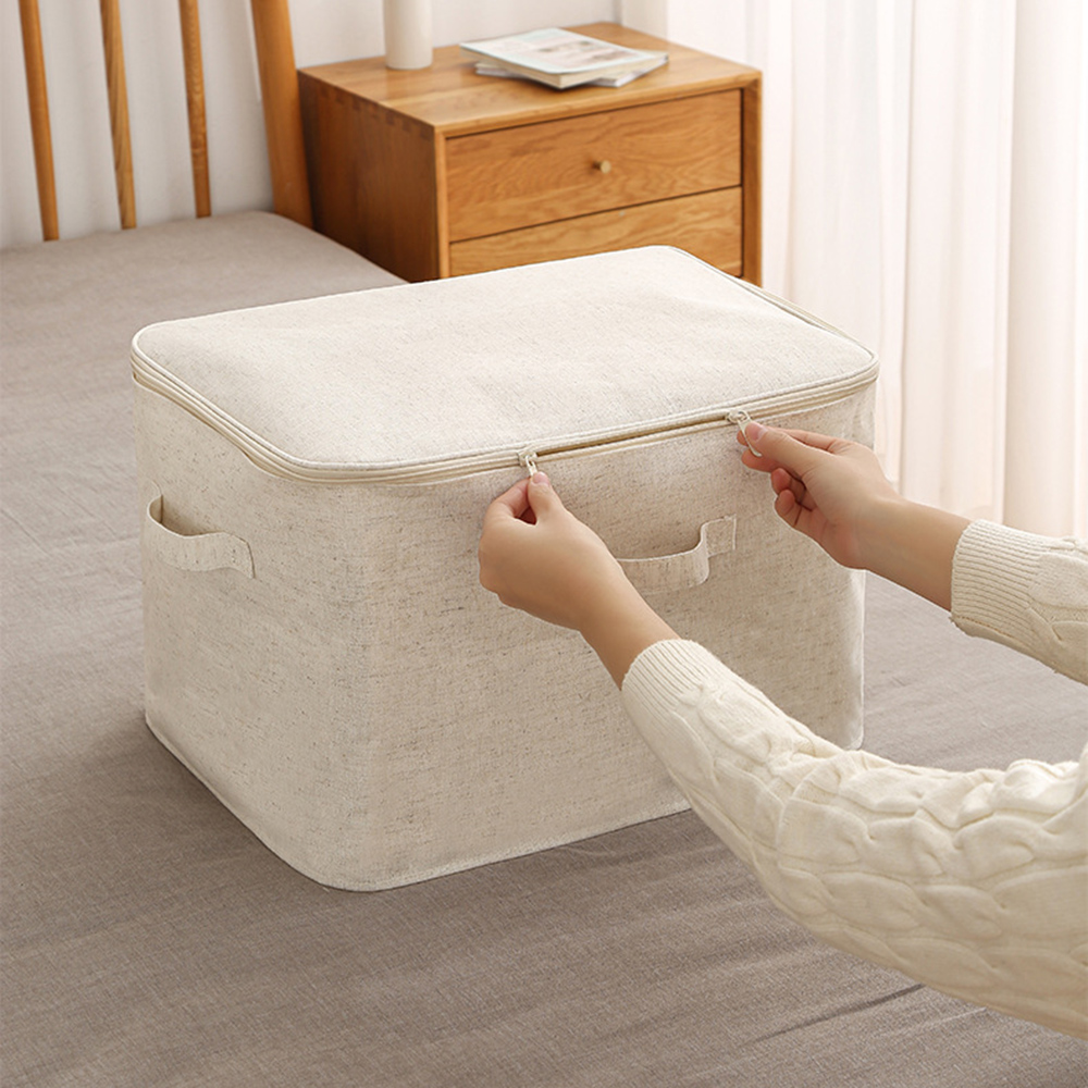 แบบพับได้เก็บกระเป๋าผ้าฝ้ายและ - Linum Home Textiles บทวิจารณ์และราคา