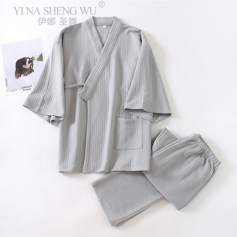 ข่าวผู้ชายญี่ปุ่น Kimono Yukat - Linum Home Textiles บทวิจารณ์และราคา