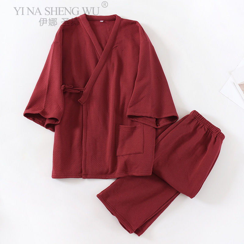 ข่าวผู้ชายญี่ปุ่น Kimono Yukat - Linum Home Textiles บทวิจารณ์และราคา