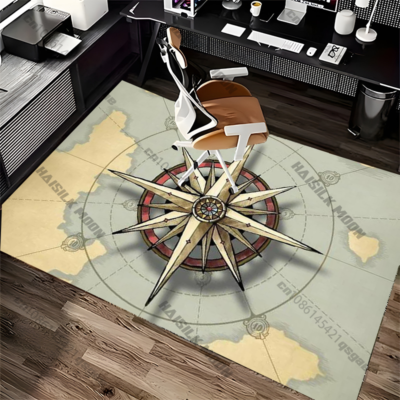 พรมลายเข็มทิศสำหรับพื้นที่สมัย - Home Textiles Designer บทวิจารณ์และราคา