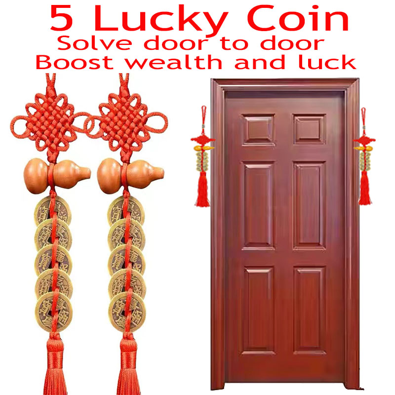 1PCS Feng Shui ตกแต่งห้าจักรพร - Home Art Textiles บทวิจารณ์และราคา