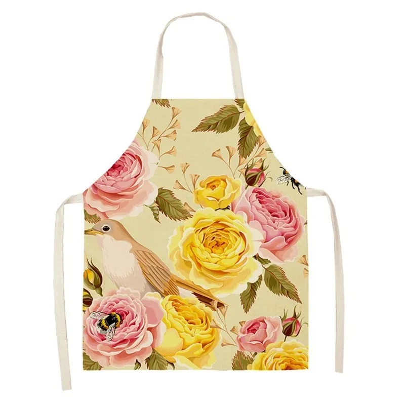 Peony ดอกไม้ผ้าลินินผ้ากันเปื้ - Linum Home Textiles บทวิจารณ์และราคา