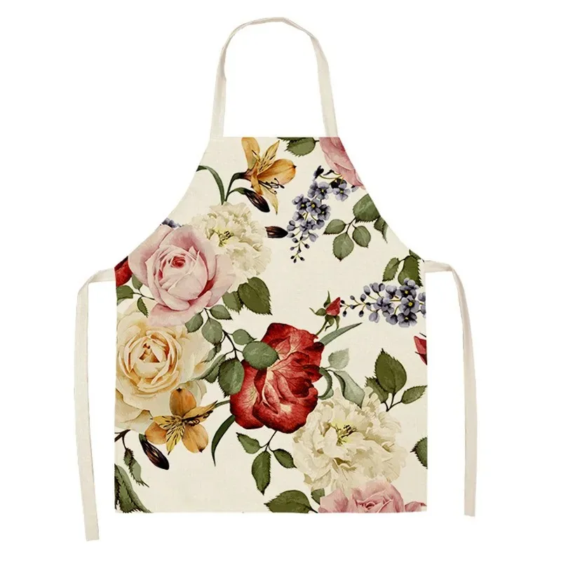 Peony ดอกไม้ผ้าลินินผ้ากันเปื้ - Linum Home Textiles บทวิจารณ์และราคา