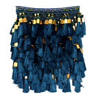 ลูกปัด Fringe ขอบ Trim 1M เย็บ - Home Textiles And Furnishing บทวิจารณ์และราคา