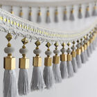 ลูกปัด Fringe ขอบ Trim 1M เย็บ - Home Textiles And Furnishing บทวิจารณ์และราคา