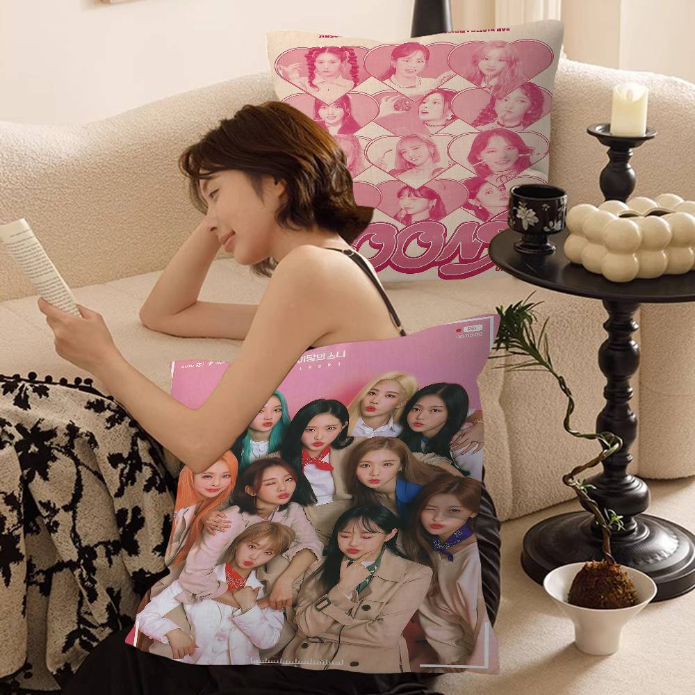 ปลอกหมอนอิงลายวงดนตรีเคป๊อป L- - Home Textiles And Furnishing บทวิจารณ์และราคา