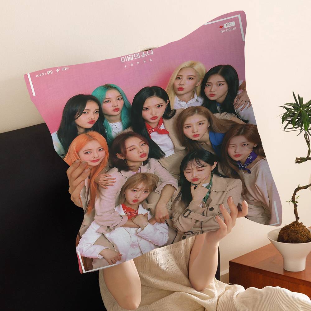ปลอกหมอนอิงลายวงดนตรีเคป๊อป L- - Home Textiles And Furnishing บทวิจารณ์และราคา