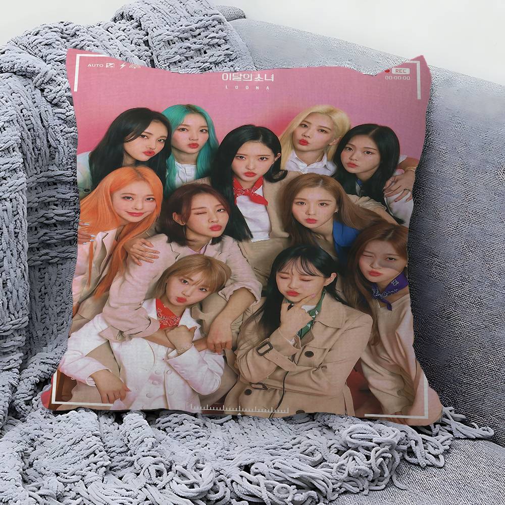 ปลอกหมอนอิงลายวงดนตรีเคป๊อป L- - Home Textiles And Furnishing บทวิจารณ์และราคา