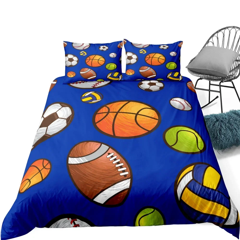 ชุดผ้าปูที่นอนลายบาสเก็ตบอลพิม - Home Textiles Uk บทวิจารณ์และราคา