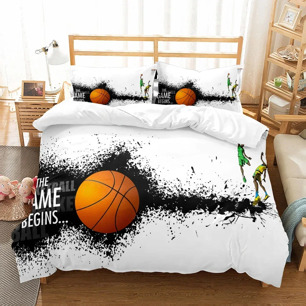 ชุดผ้าปูที่นอนลายบาสเก็ตบอลพิม - Home Textiles Uk บทวิจารณ์และราคา