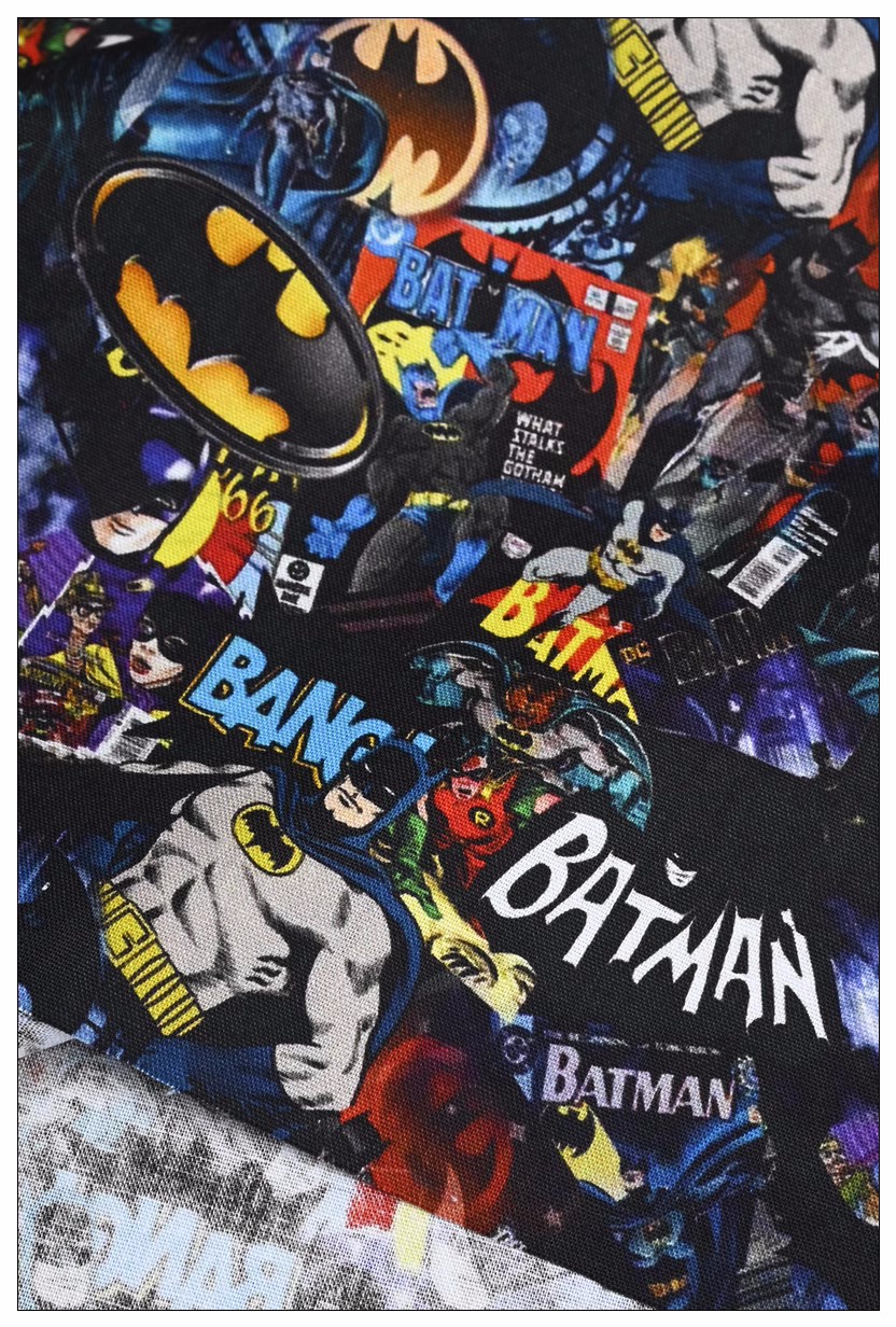 Batman Bandai อะนิเมะออกแบบผ้า - Home Textiles Designer บทวิจารณ์และราคา