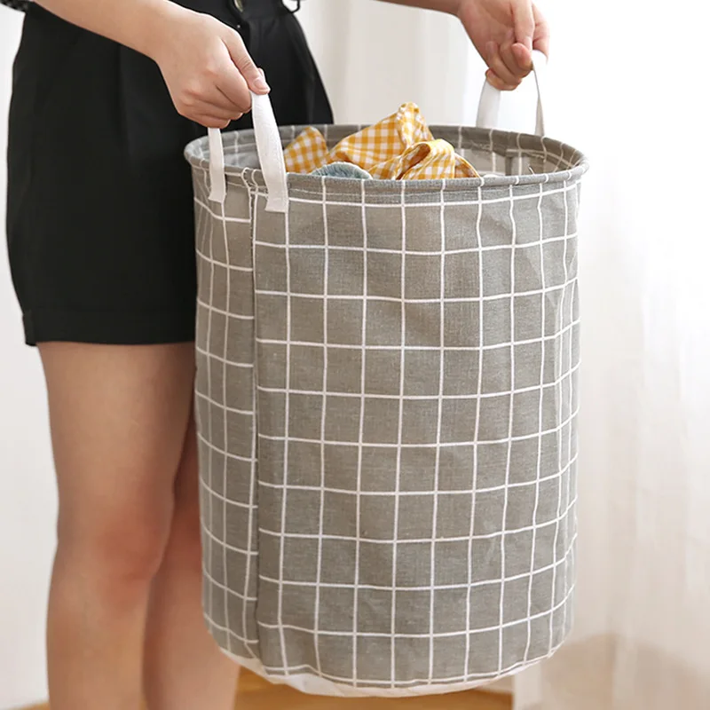 ตะกร้าผ้าพับได้ขนาดใหญ่ ตะกร้า - Linum Home Textiles บทวิจารณ์และราคา