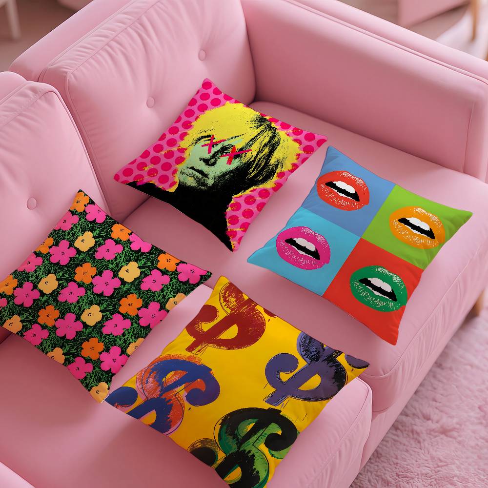 ปลอกหมอนอิงลายศิลปะ A-Andy W-W - Home Art Textiles บทวิจารณ์และราคา