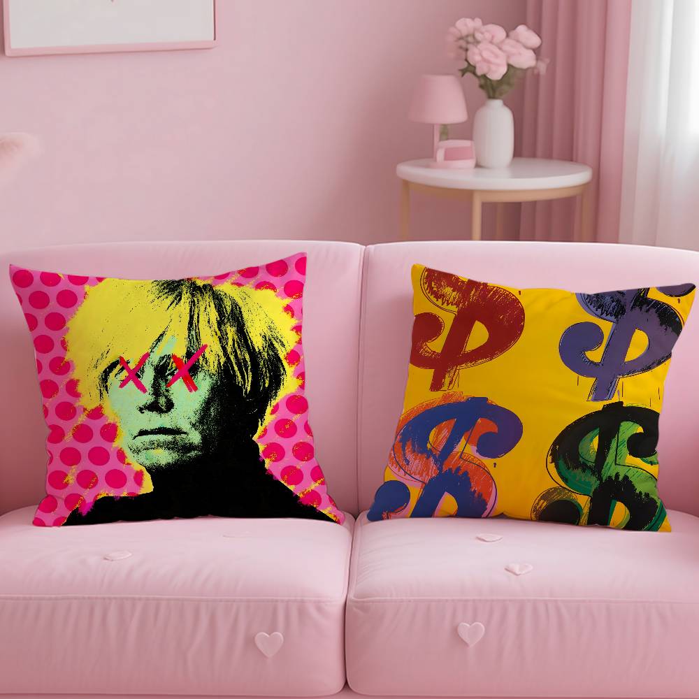 ปลอกหมอนอิงลายศิลปะ A-Andy W-W - Home Art Textiles บทวิจารณ์และราคา