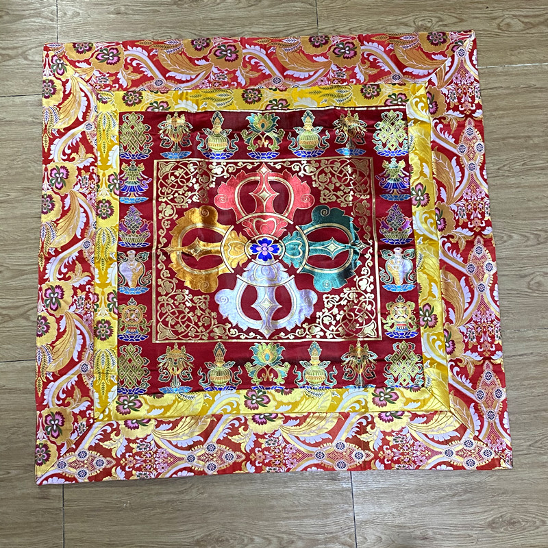 ผ้าปูโต๊ะพระพุทธรูปปักลายแปดมง - Home Textiles Wholesale บทวิจารณ์และราคา
